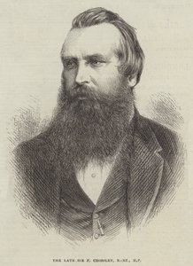 Den framlidne Sir F Crossley, Baronet, MP (gravyr) av English School