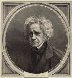 Den framlidne Sir John Herschel av English School