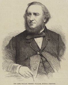 Den bortgångne William Vincent Wallace, musikalisk kompositör (gravyr) av English School
