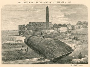Lanseringen av Cleopatra, 8 september 1877 av English School