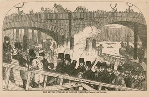 Livströmmen vid London Bridge av English School
