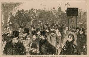 Livströmmen vid London Bridge av English School