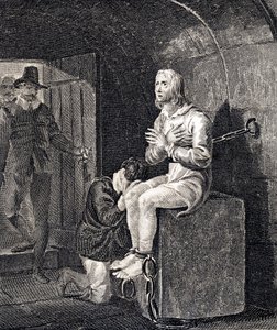John Philpot, ärkediakon i Winchester, martyrdöd av English School