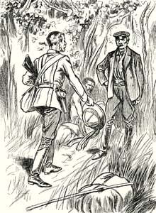 Mötet mellan Stanley och Livingstone (litografi) av English School