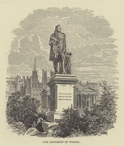 Wilsons monument (gravyr) av English School