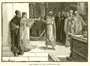 Cyrus mamma räddade hans liv av English School