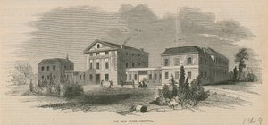 Det nya Fever Hospital, London av English School