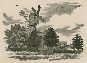 Den gamla kvarnen på Wimbledon Common av English School