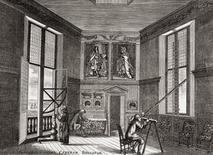 Det gamla observationsrummet, Greenwich, från A Short History of the English People av J. R. Green, publicerad 1893 av English School