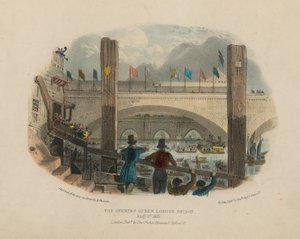Öppnandet av nya London Bridge av English School