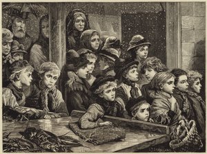 De fattiga i London av English School