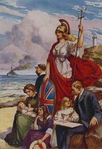 Britannias stolta bålverk av English School