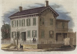 Abraham Lincolns bostad av English School
