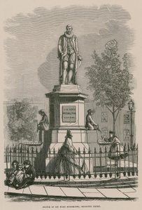 Statyn av Sir Hugh Myddleton på Islington Green av English School