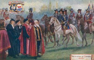Överlämnandet av Oxford, 1646 av English School