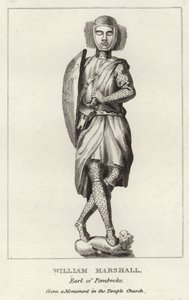 Sir William Marshals grav av English School