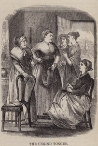 Den ovänliga tungan (gravyr) av English School