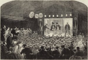 Teater ombord på HMS Perseus av English School