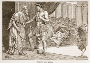 Theseus och Aegeus av English School
