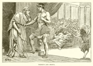 Theseus och Aegeus av English School