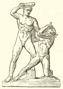 Theseus och Minotaurus av English School