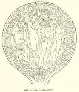 Thetis och Achilleus av English School