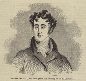 Thomas Campbell, poeten (gravyr) av English School