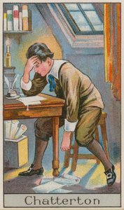 Thomas Chatterton av English School