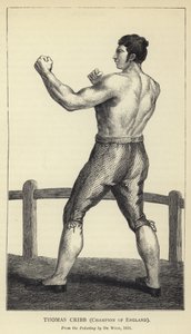 Thomas Cribb, Englands mästare, Från målningen av De Wild, 1811 av English School