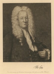 Thomas Guy, från målningen av John Vanderbank av English School