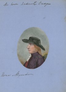 Thomas Hependen, huset, Bridewell Bridge (wc på papper) av English School