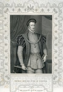 Thomas Howard, 4:e hertigen av Norfolk (1536-72) av English School