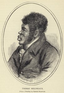 Thomas Molineaux, Från en teckning av George Sharples av English School