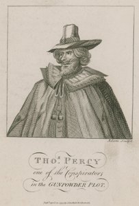 Thomas Percy, en av konspiratörerna i Gunpowder Plot av English School