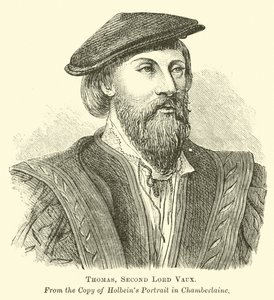 Thomas, Zweiter Lord Vaux von English School