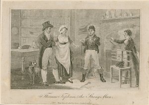Thomas Topham, den starka mannen i Islington av English School