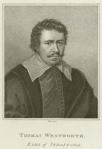 Thomas Wentworth, Earl of Strafford (gravyr) av English School