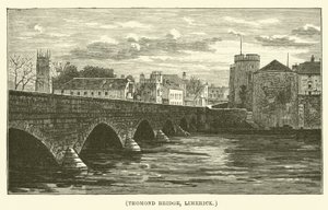 Thomond Bridge, Limerick (gravyr) av English School