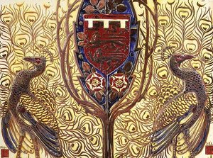 Tile, Pilkington Royal Lancastrian Pottery, etablerat 1892 (keramik) av English School