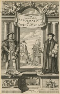 Titelsidan för The History of the Reformation of Church of England av English School