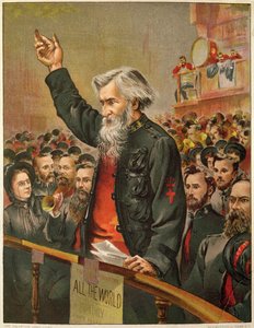 "Att föra ut miljontals frigivna slavar ur detta Egypten", general Booth med Frälsningsarmén av English School