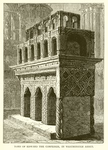 Tomb of Edward the Confessor, i Westminster Abbey