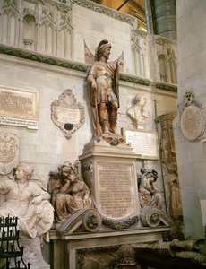 Georgio Holles grav, Westminster Abbey av English School