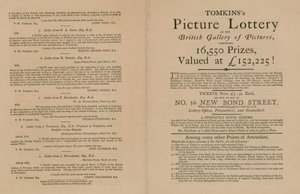 Tomkinss Picture Lottery från British Gallery of Pictures av English School