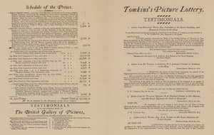 Tomkinss Picture Lottery från British Gallery of Pictures av English School