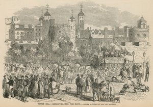 Tower Hill, London: rekrytering till marinen av English School