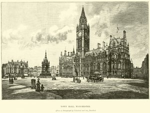 Rådhuset, Manchester av English School