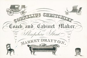 Byteskort, Cornelius Critchley av English School