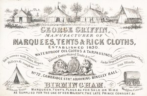 Byteskort, George Griffin av English School