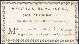 Byteskort, Richard Burroughs av English School